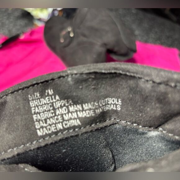 Rampage Brunella Black Suede Slip On Ankle Booties Flats EPC Size 7 Excellent Pr - Picture 8 of 9